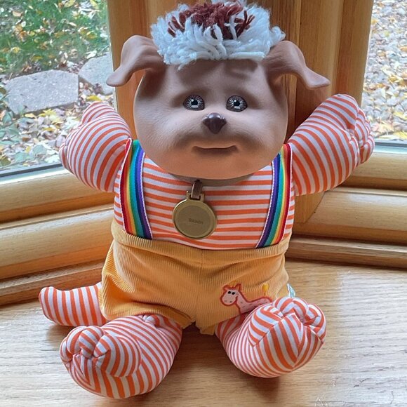 Vintage 1985 Xavier Roberts Coleco 14” Cabbage Patch Koosas Dog Sqwash Morris - Picture 3 of 15